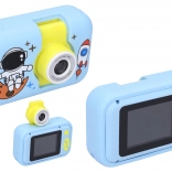 appareil photo numérique pour enfants avec objectif rabattable et étui en silicone – photo 40 Mpx, vidéo Full HD