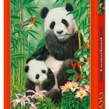Puzzle 1000 pièces CASTORLAND Panda Brunch
