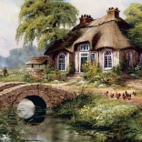 ART PUZZLE Puzzle Manoir 500 pièces