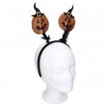 Serre-tête de carnaval avec décoration citrouille