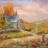 Puzzle Automne à Apple Hill 500 pièces