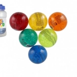 Balle rebondissante scintillante 6 cm