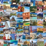 EUROGRAPHICS puzzle Globe-trotter 2000 pièces