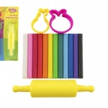 Ensemble créatif de pâte à modeler NARA avec emporte-pièces et rouleau