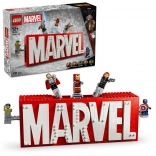 LEGO® Marvel 76313 Logo MARVEL et minifigurines