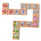 Domino en bois XXL Lucy & Leo - moyens de transport