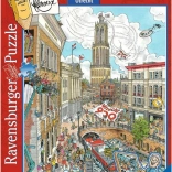 Puzzle Ravensburger Villes du monde Utrecht 1000 pièces