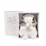 Doudou Coffret cadeau - Ourson en peluche avec bonnet 25 cm
