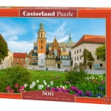 Puzzle 500 pièces – Wawel, château de Cracovie, Pologne