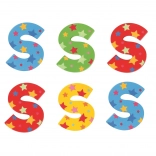 Bigjigs Toys lettre en bois Étoile S