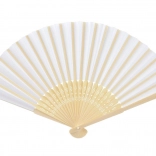 Éventail pliant en bois 21 cm