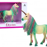 Figurine de collection Grand licorne verte 11 CM
