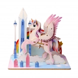 EscapeWelt Puzzle 3D en bois licorne