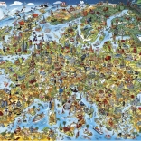 Puzzle Voici l’Europe 1000 pièces GIBSONS