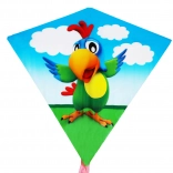 Cerf-volant Perroquet Wiktor 68 x 73 cm