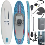 Paddleboard gonflable HYDRO-FORCE OCEANA 2-en-1 avec siège 305 × 84 × 15 cm