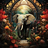 Puzzle Gardien des fleurs 1000 pièces ART PUZZLE