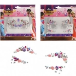 Strass adhésifs pour le visage Princesse