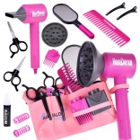 Set de coiffure pour petites stylistes avec accessoires