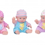 Bébé mignon avec bonnet