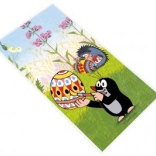 Sachet avec motif de la Petite Taupe – Pâques 21 × 40 cm