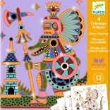 Livres de coloriage scintillants Égypte