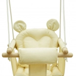 Balançoire enfant Ours beige