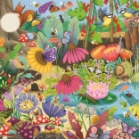 Puzzle Ravensburger Jardin enchanté 1000 pièces
