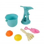 Ensemble de sable coloré avec moulinet