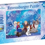 Puzzle Ravensburger Le Royaume de Glace - Magie Glacée 100 pièces