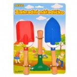 Outils de jardinage en métal pour enfants 3 pcs