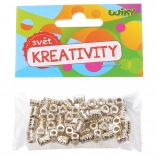 Perles dorées 5x7 mm