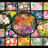 Puzzle Jardin fleuri 1000 pièces