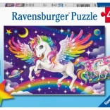 Puzzle Ravensburger – licorne et Pégase 2×24 pièces