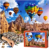 Montgolfières colorées en Cappadoce - Puzzle Castorland 2000 pièces