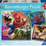 Puzzle 3x49 pièces SPIDERMAN