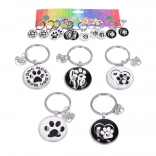 Porte-clés Patte de Chien