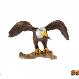 Figurine en plastique d’aigle à tête blanche 8 cm