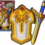 Set pour enfant de guerrier en mousse EVA – épée et bouclier