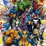EDUCA Puzzle Héros Marvel 500 pièces