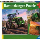 Puzzle RAVENSBURGER John Deere en action 3×49 pièces