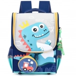 Sac à dos scolaire Dinozaur avec sac de transport