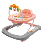 Trotteur pour bébé avec roues en silicone NEW BABY Forest Kingdom Rose