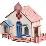 Puzzle 3D en bois Maison en chocolat pour enfants