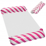 Matelas gonflable rose pour plage et piscine