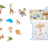 Jouets en mousse pour le bain Safari
