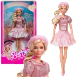 Poupée de collection BARBIE en robe rose inspirée du film