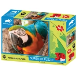Puzzle 3D Perroquet 48 pièces