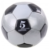 Ballon de football Classic 24 cm taille 5 gris