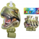 Sifflets de fête DINO – 6 pcs